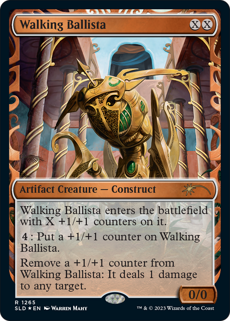 Walking Ballista (1265) (Halo Foil) [Secret Lair Drop Series] | Golgari Games