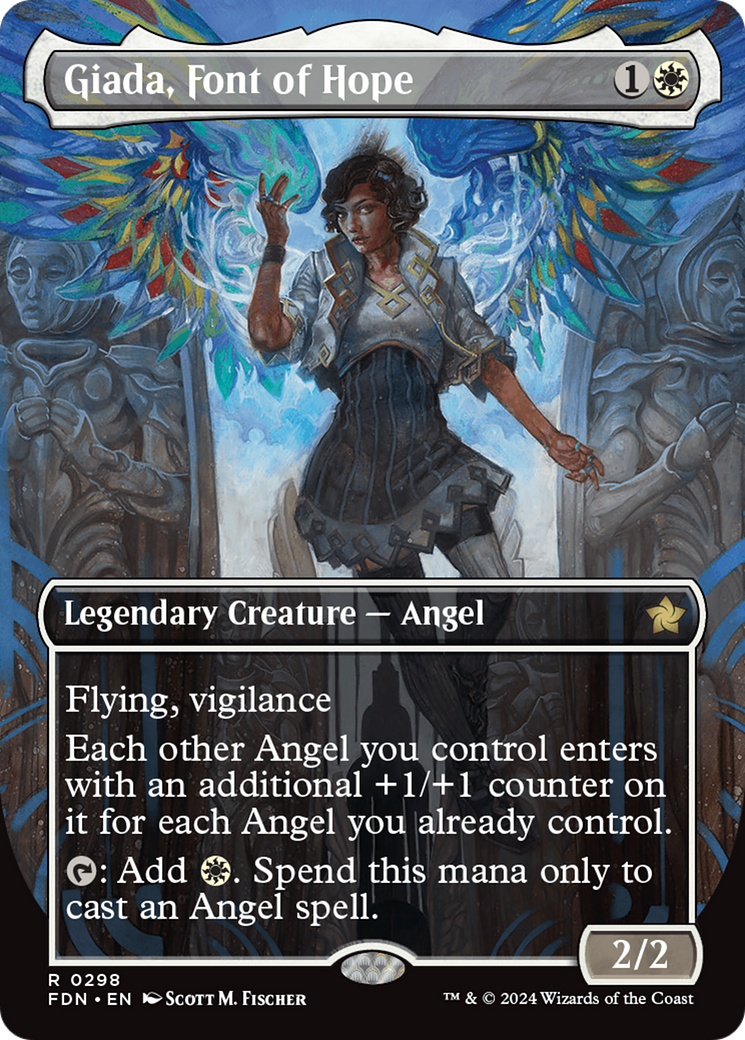 Giada, Font of Hope (Borderless) [Foundations] | Local Legends