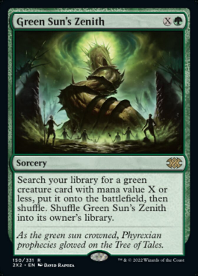 Green Sun's Zenith [Double Masters 2022] | Local Legends