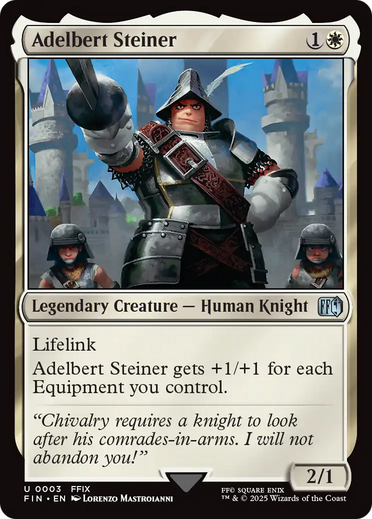 Adelbert Steiner [FINAL FANTASY] | Local Legends