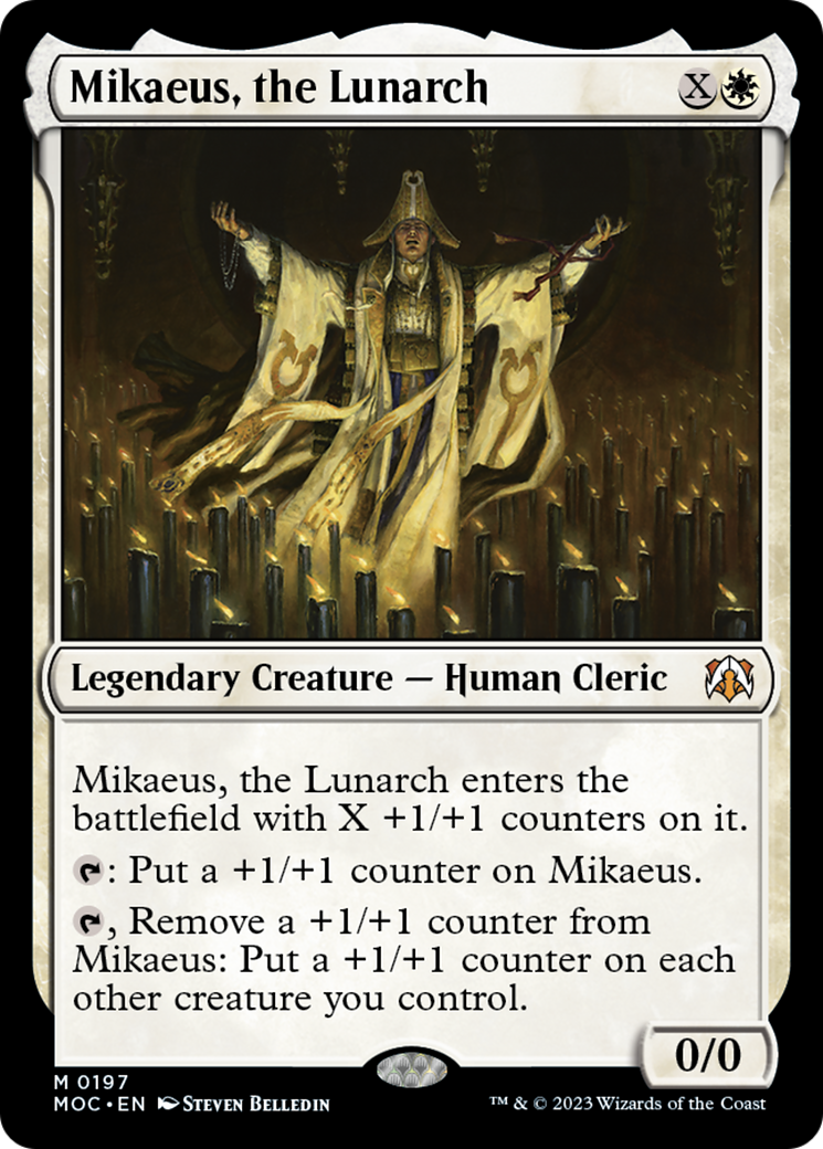 Mikaeus, the Lunarch [March of the Machine Commander] | Golgari Games