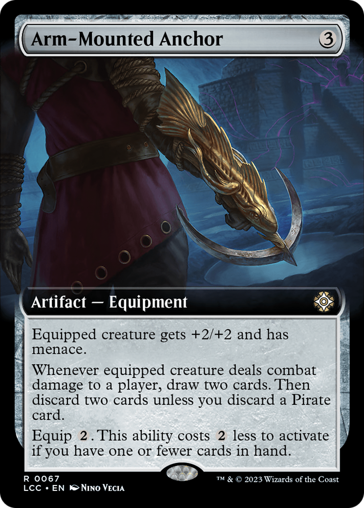 Arm-Mounted Anchor (Extended Art) [The Lost Caverns of Ixalan Commander] | Local Legends
