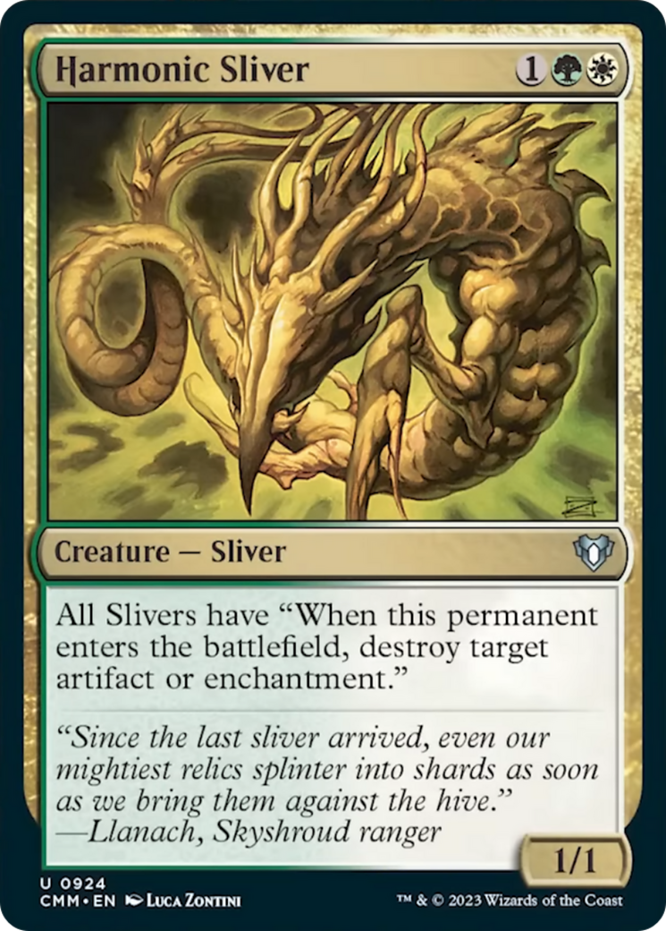 Harmonic Sliver [Commander Masters] | Local Legends