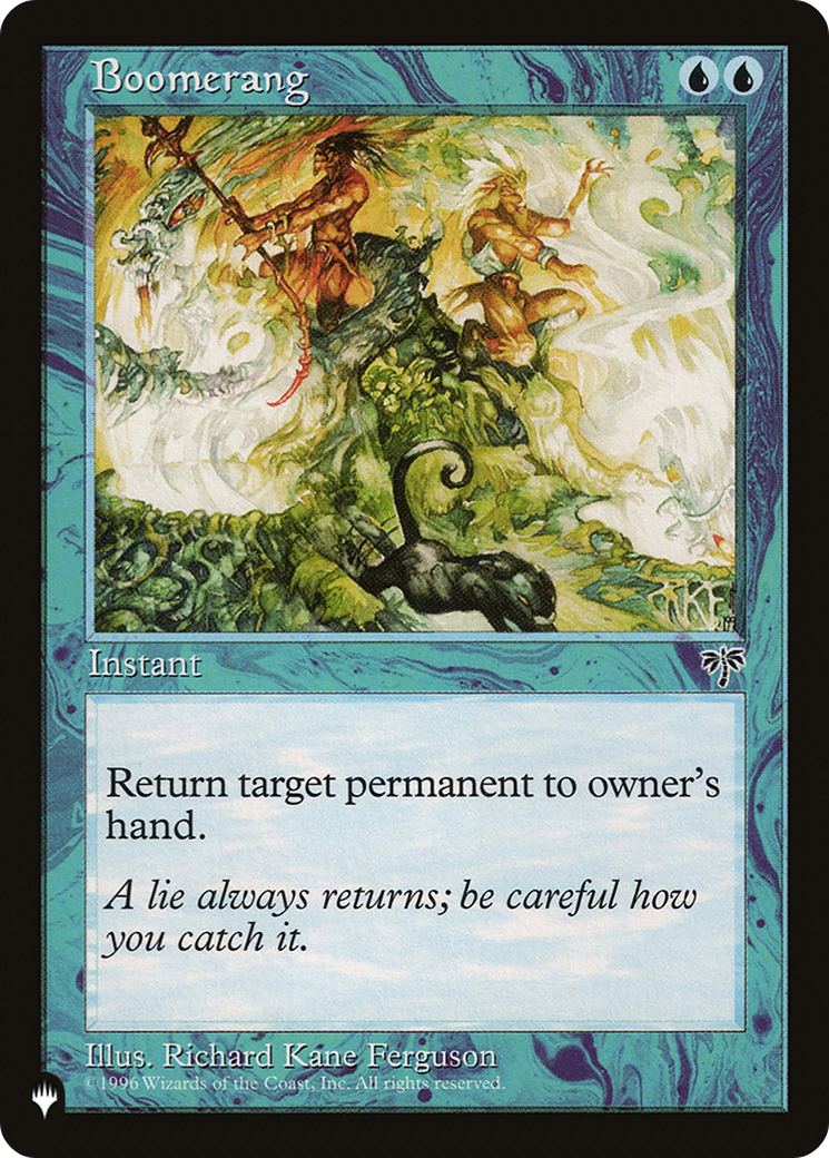 Boomerang [The List] | Local Legends