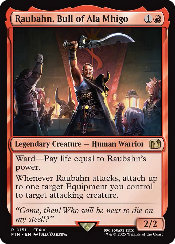 Raubahn, Bull of Ala Mhigo [FINAL FANTASY] | Local Legends