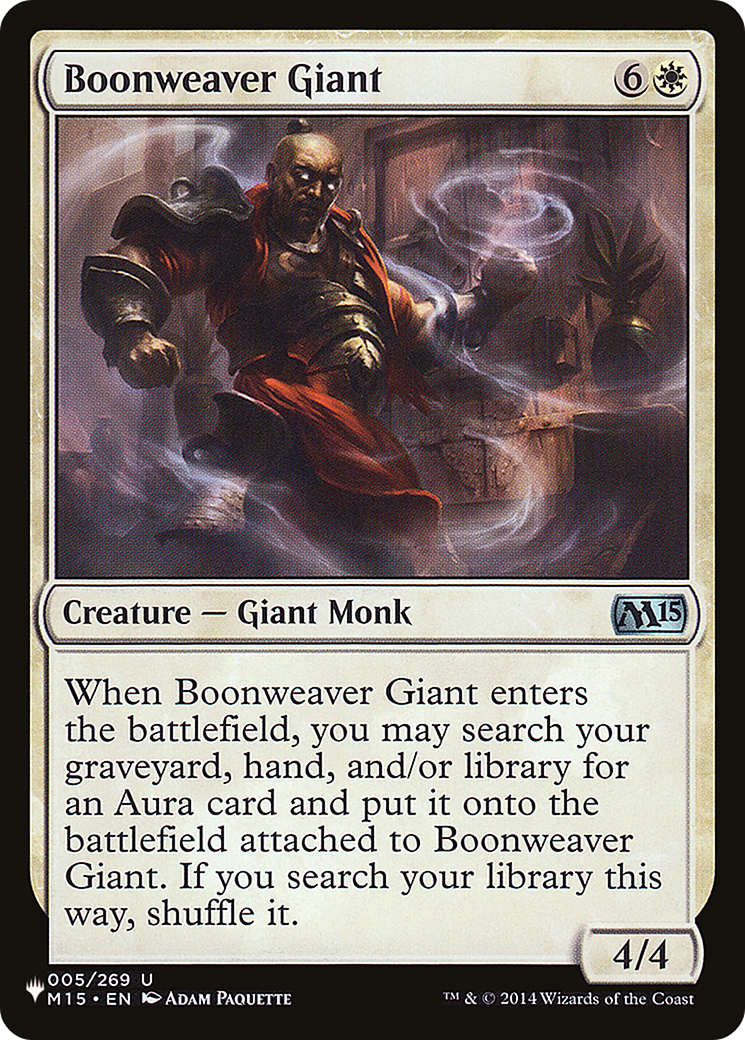 Boonweaver Giant [The List] | Local Legends