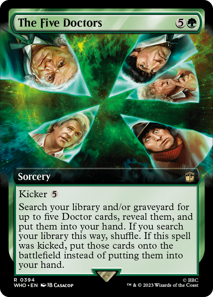 The Five Doctors (Extended Art) [Doctor Who] | Local Legends