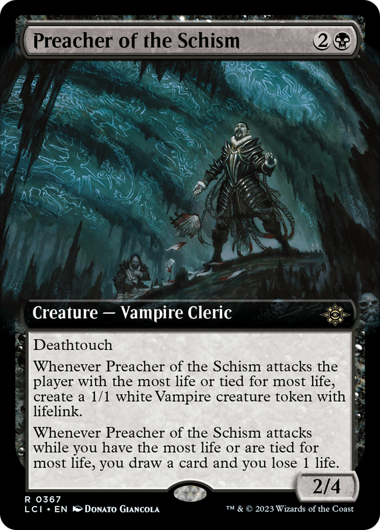 Preacher of the Schism (Extended Art) [The Lost Caverns of Ixalan] | Local Legends