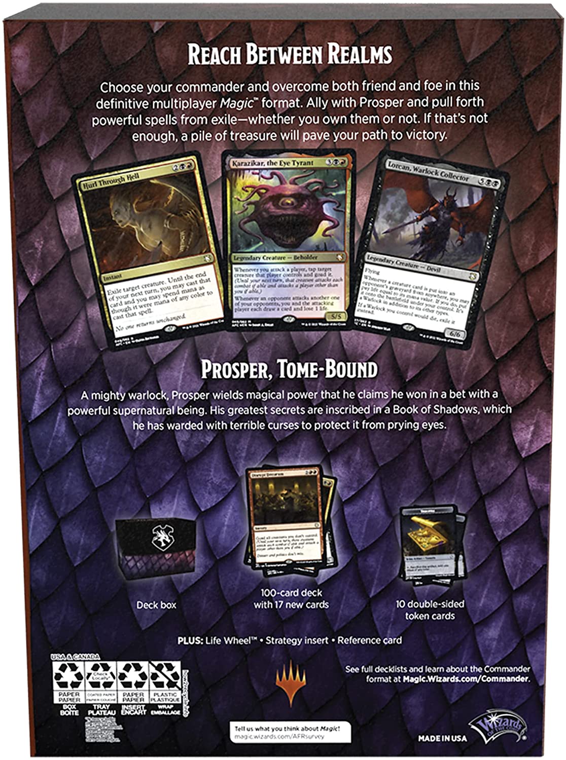 Dungeons & Dragons: Adventures in the Forgotten Realms - Commander Deck (Planar Portal) | Local Legends