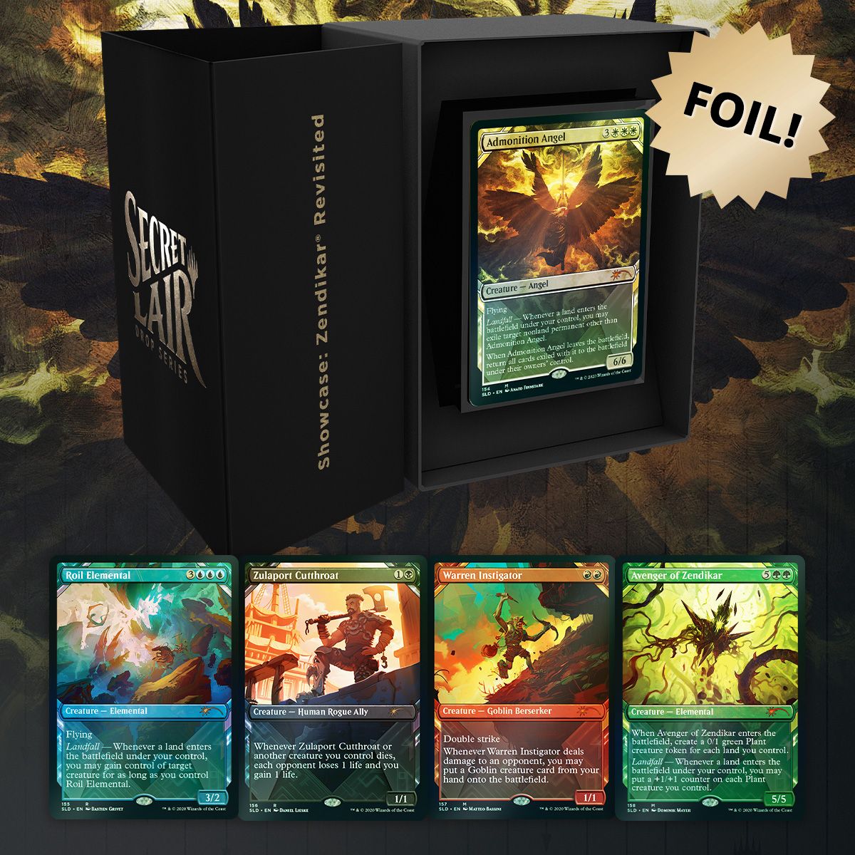 Secret Lair: Drop Series - Showcase (Zendikar Revisited - Foil Edition) | Local Legends