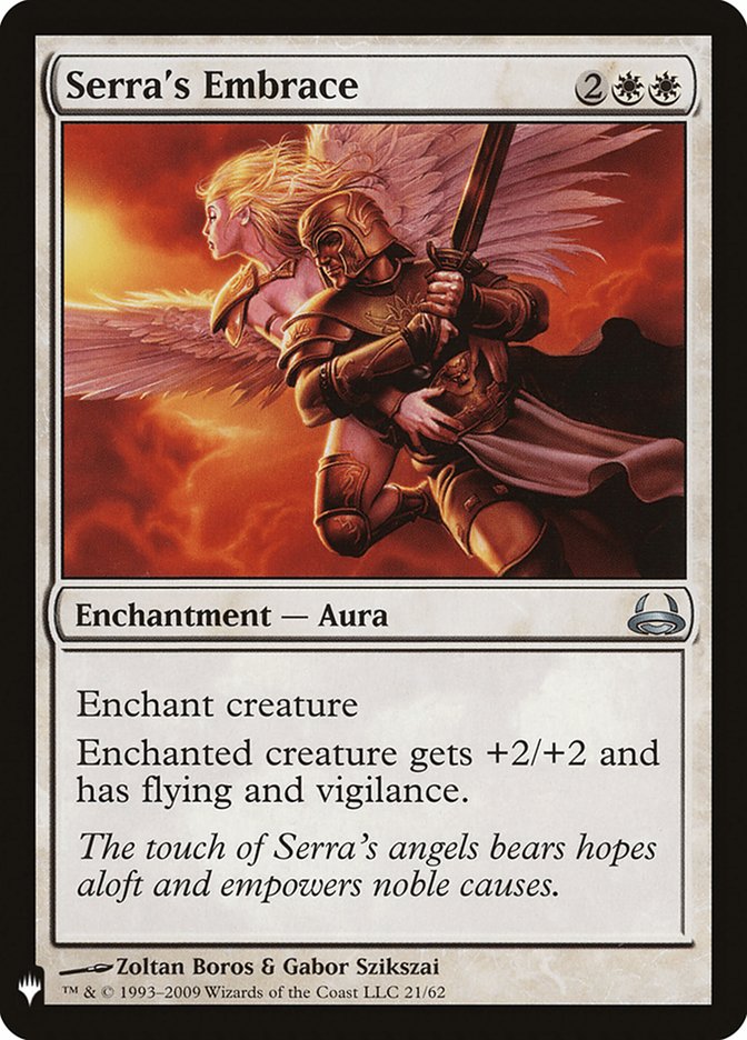 Serra's Embrace [Mystery Booster] | Local Legends