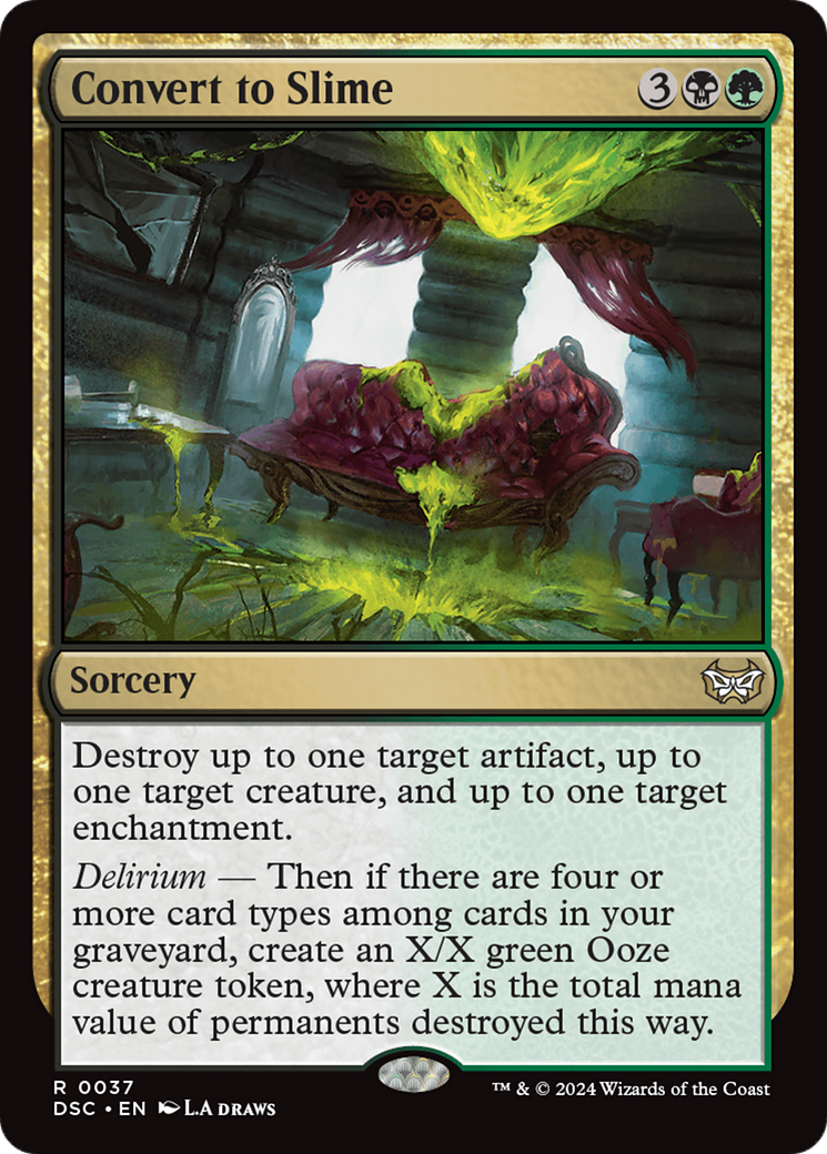 Convert to Slime [Duskmourn: House of Horror Commander] | Local Legends