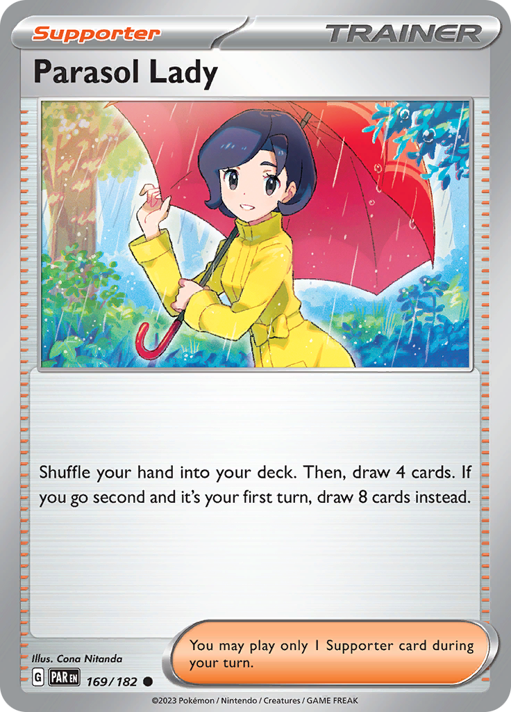 Parasol Lady (169/182) [Scarlet & Violet: Paradox Rift] | Local Legends