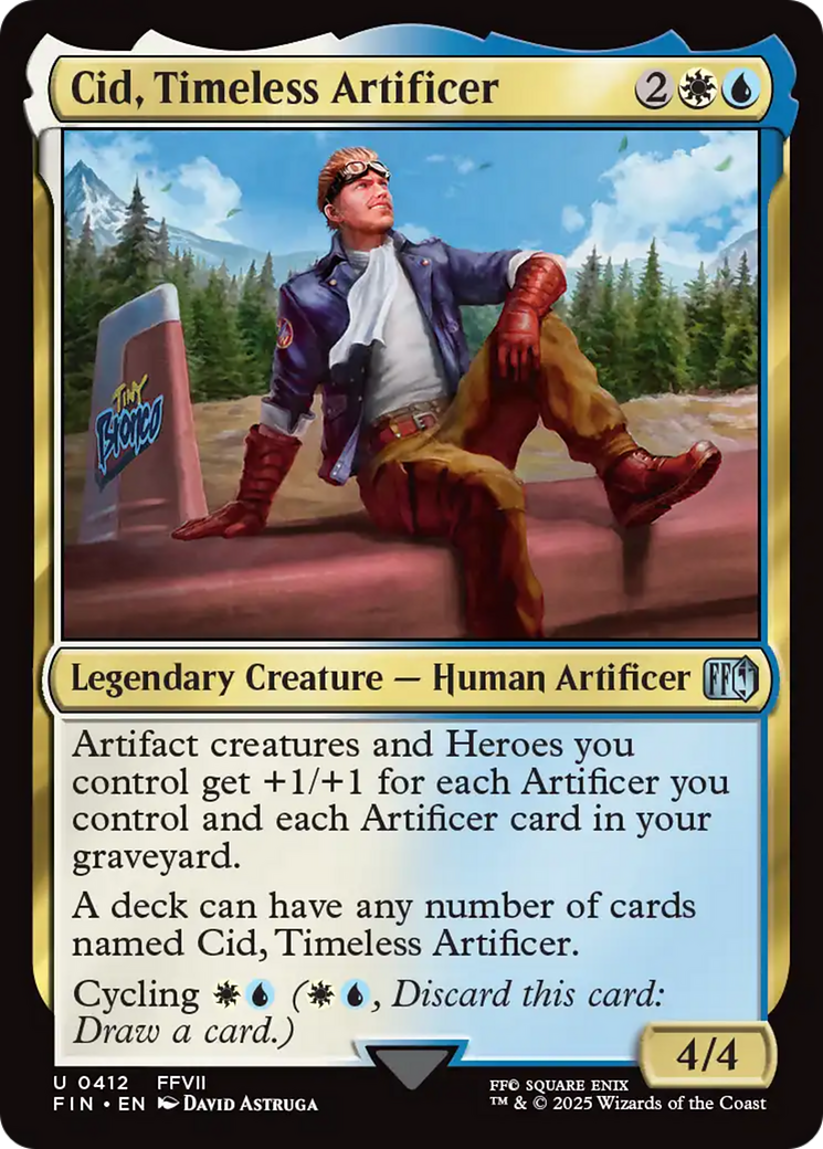 Cid, Timeless Artificer (0412) [FINAL FANTASY] | Local Legends
