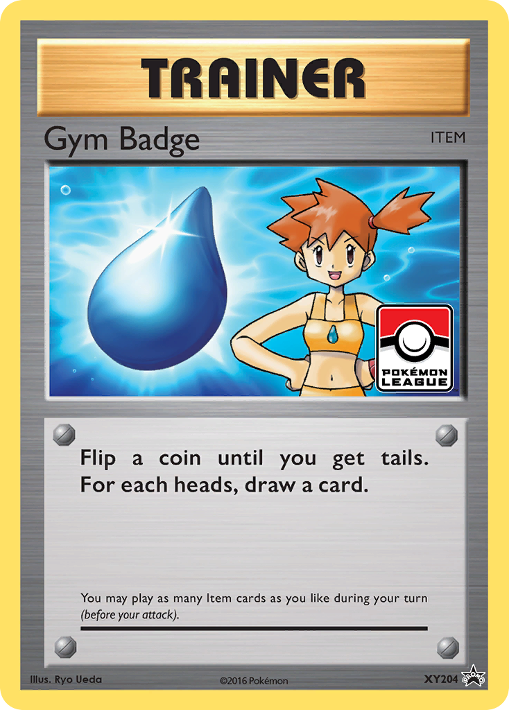 Gym Badge (XY204) (Misty) [XY: Black Star Promos] | Golgari Games