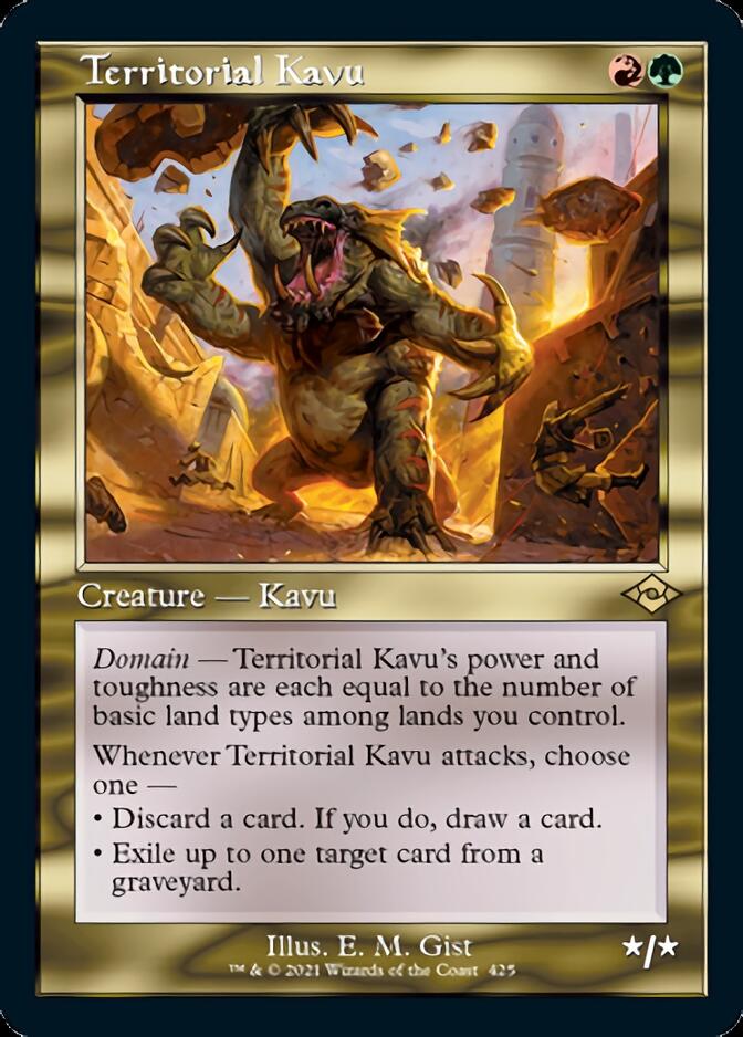 Territorial Kavu (Retro) [Modern Horizons 2] | Golgari Games