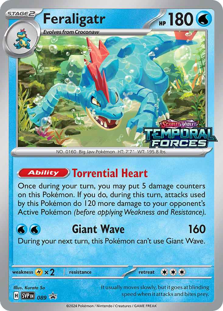 Feraligatr (089) [Scarlet & Violet: Black Star Promos] | Local Legends