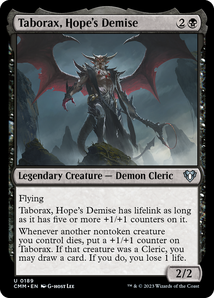 Taborax, Hope's Demise [Commander Masters] | Golgari Games