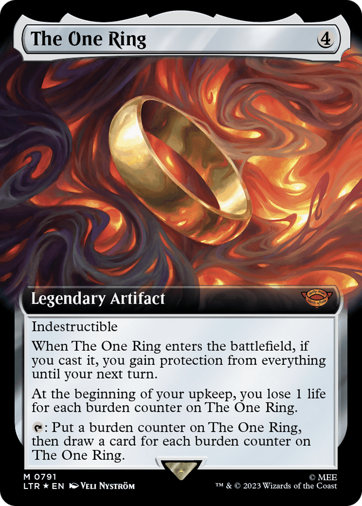 The One Ring (Extended Art) (Surge Foil) [The Lord of the Rings: Tales of Middle-Earth] | Local Legends