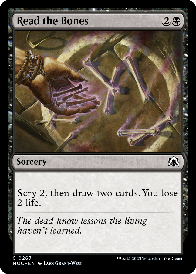 Read the Bones [March of the Machine Commander] | Local Legends