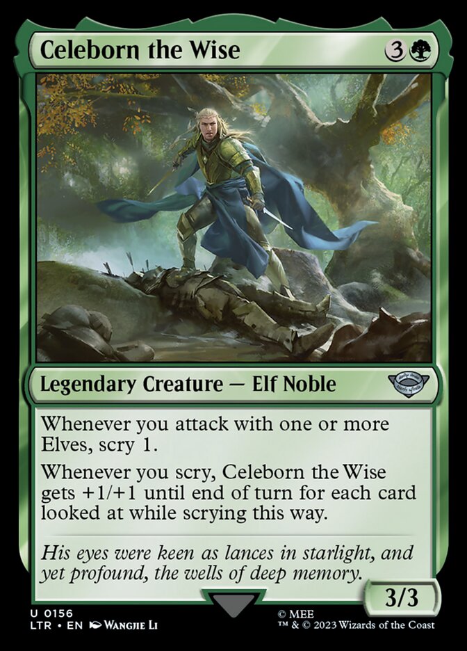 Celeborn the Wise [The Lord of the Rings: Tales of Middle-Earth] | Golgari Games