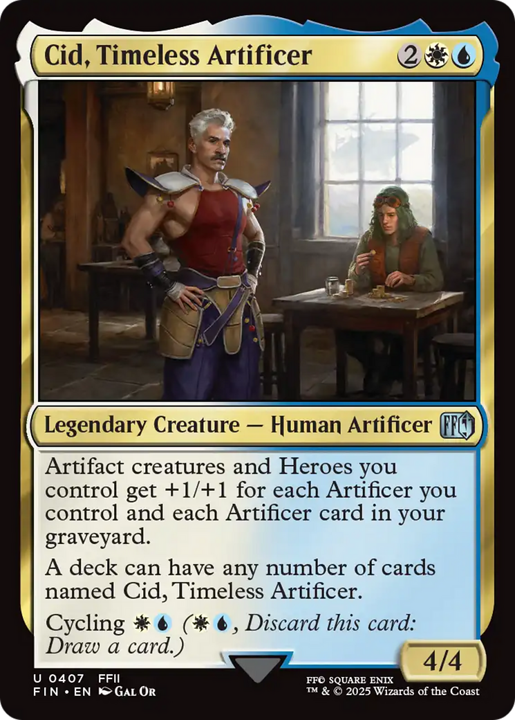 Cid, Timeless Artificer (0407) [FINAL FANTASY] | Local Legends