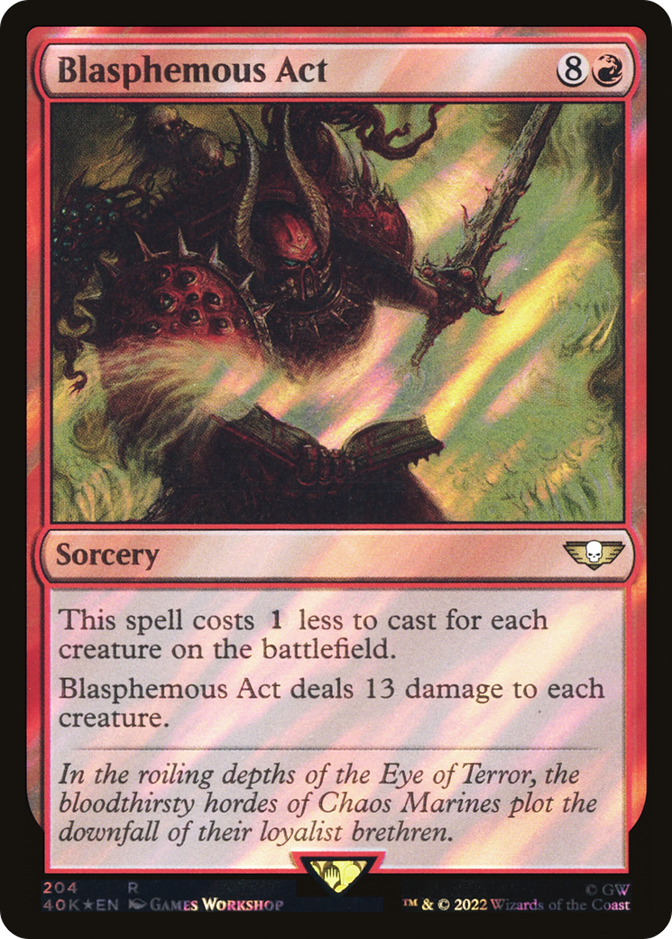 Blasphemous Edict [Edge of Eternities Promo Pack] | Local Legends