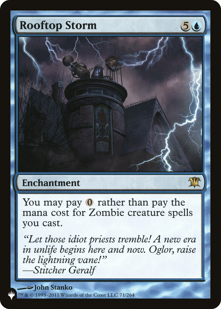 Rooftop Storm [The List] | Local Legends