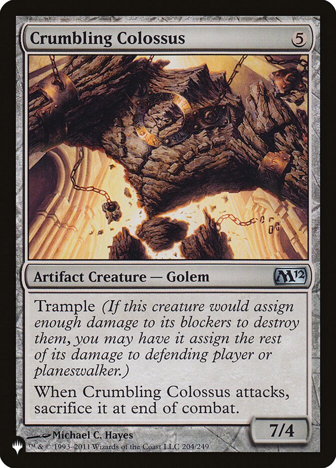 Crumbling Colossus [The List] | Local Legends