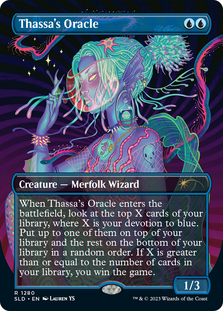 Thassa's Oracle (Borderless) [Secret Lair Drop Series] | Local Legends