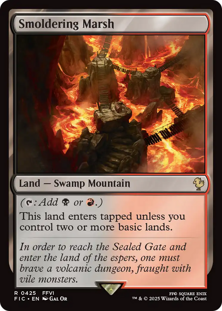 Smoldering Marsh [FINAL FANTASY Commander] | Local Legends