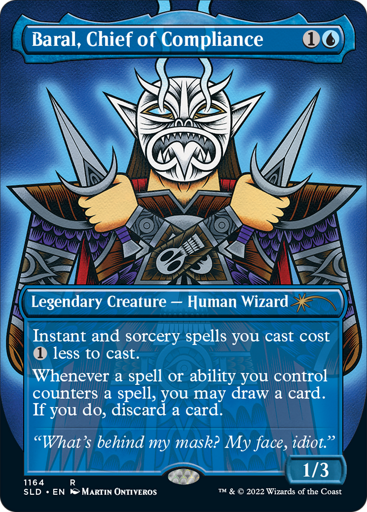 Baral, Chief of Compliance (Borderless) [Secret Lair Drop Series] | Local Legends