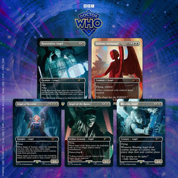 Secret Lair: Drop Series - Secret Lair x Doctor Who (The Weeping Angels - Foil Edition) | Local Legends