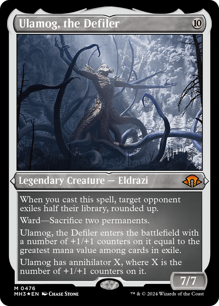 Ulamog, the Defiler (Foil Etched) [Modern Horizons 3] | Golgari Games