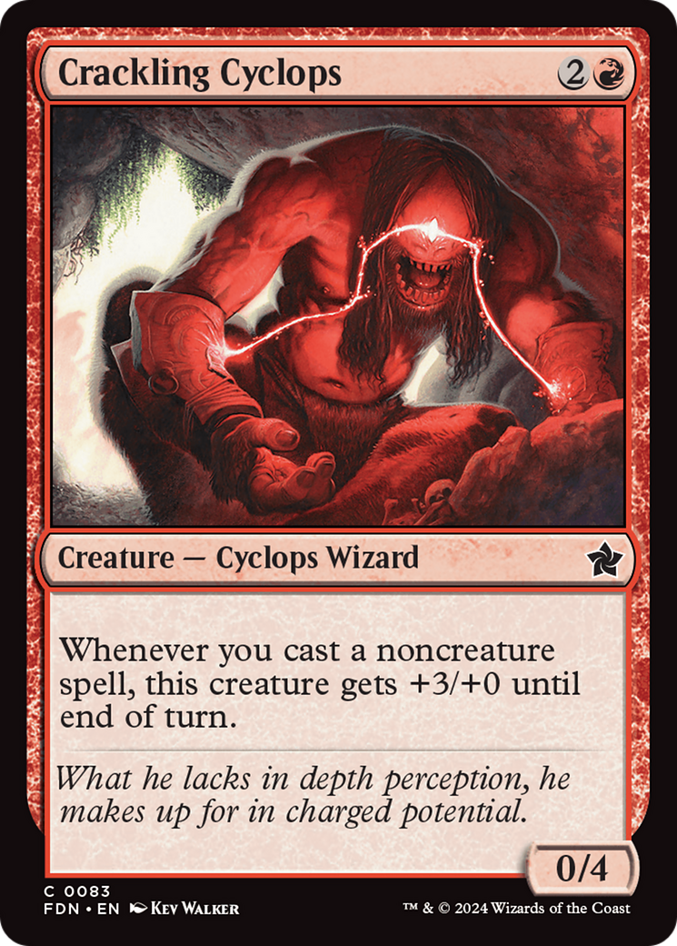 Crackling Cyclops [Foundations] | Local Legends