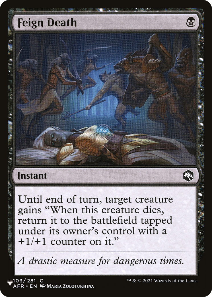 Feign Death [The List] | Local Legends