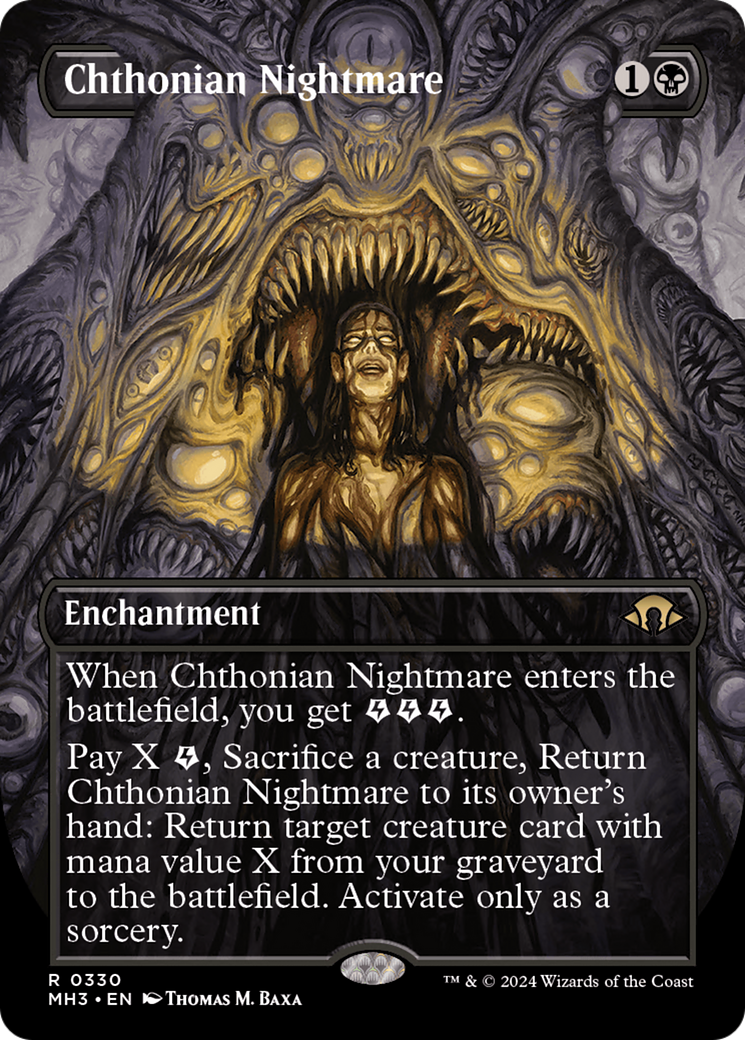 Chthonian Nightmare (Borderless) [Modern Horizons 3] | Local Legends
