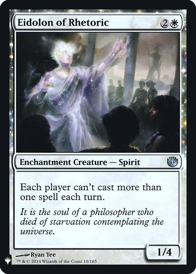 Eidolon of Rhetoric [Mystery Booster] | Local Legends