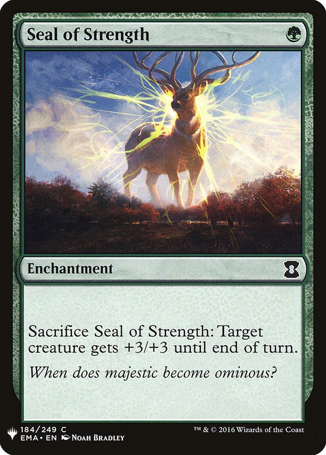 Seal of Strength [Mystery Booster] | Local Legends