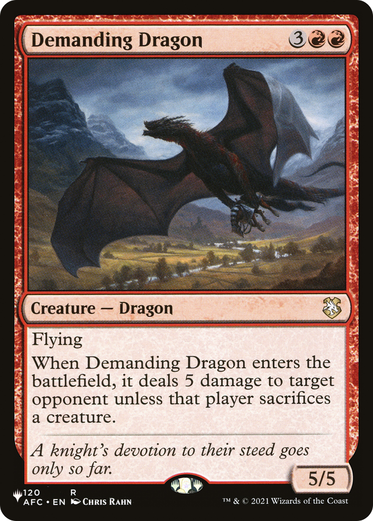 Demanding Dragon [The List] | Local Legends