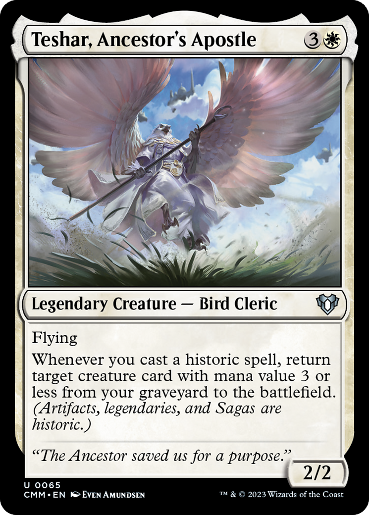 Teshar, Ancestor's Apostle [Commander Masters] | Local Legends