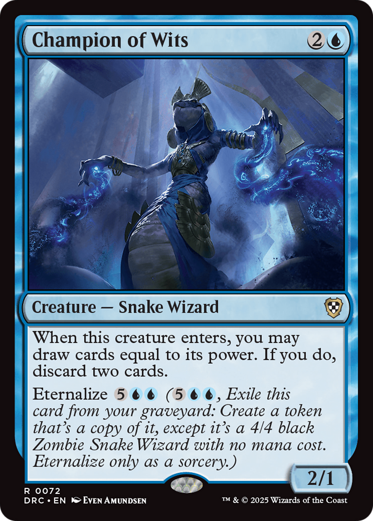 Champion of Wits [Aetherdrift Commander] | Local Legends