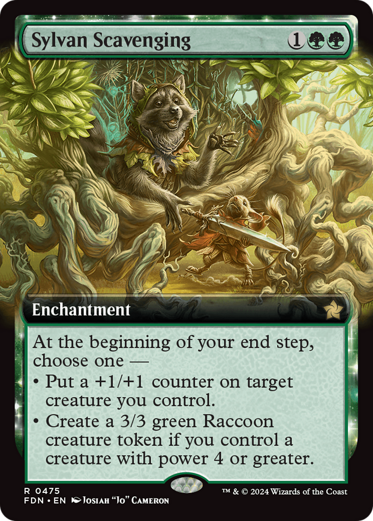 Sylvan Scavenging (Extended Art) [Foundations] | Local Legends