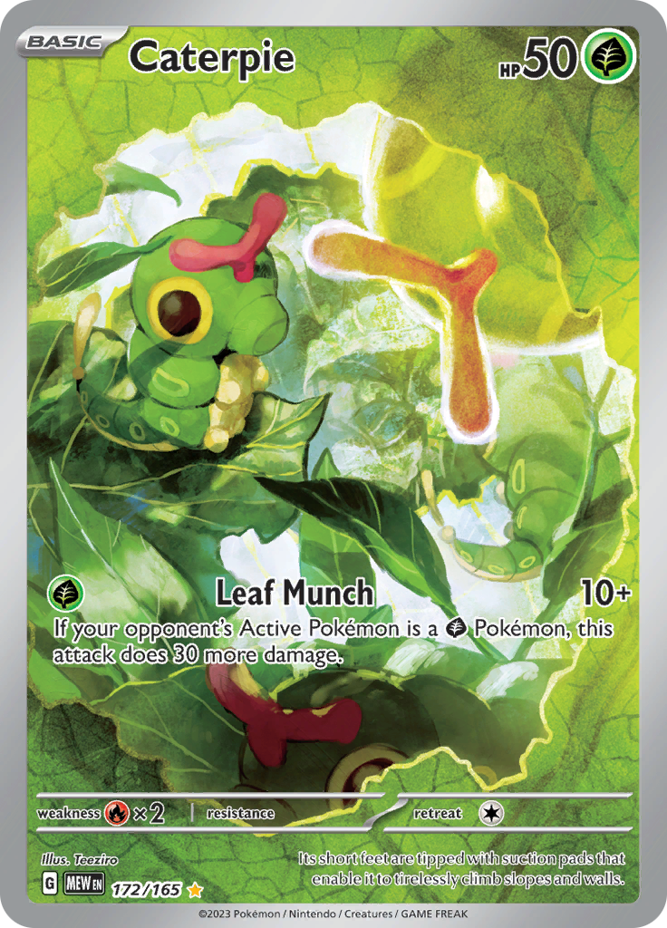 Caterpie (172/165) [Scarlet & Violet: 151] | Golgari Games