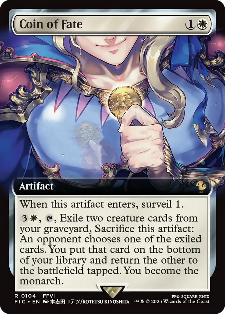 Coin of Fate (Extended Art) [FINAL FANTASY Commander] | Local Legends