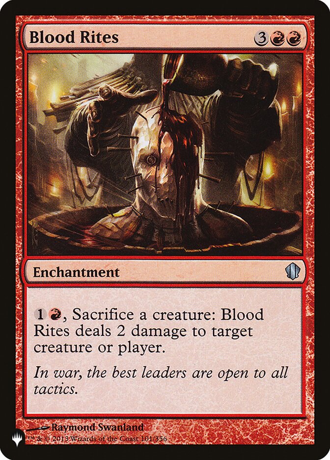 Blood Rites [The List] | Local Legends