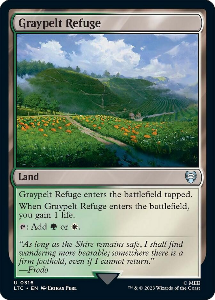 Graypelt Refuge [The Lord of the Rings: Tales of Middle-Earth Commander] | Local Legends