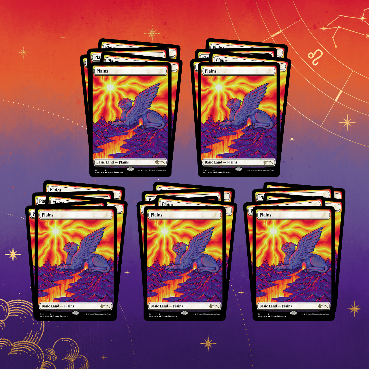 Secret Lair: Drop Series - The Astrology Lands (Leo Bundle - Non-Foil Edition) | Local Legends