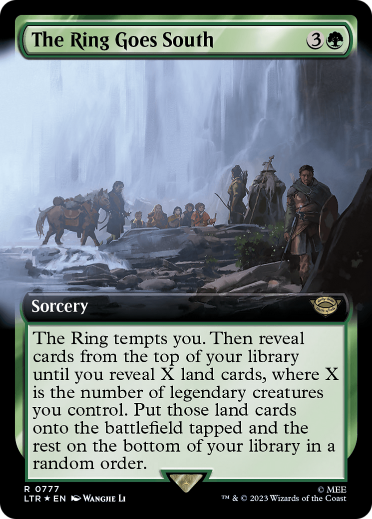 The Ring Goes South (Extended Art) (Surge Foil) [The Lord of the Rings: Tales of Middle-Earth] | Local Legends