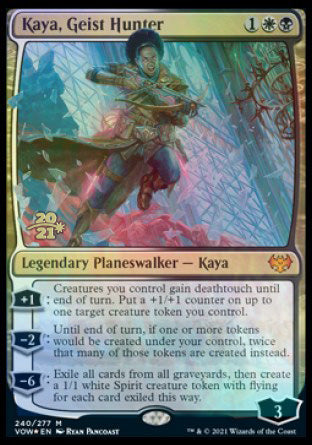 Kaya, Geist Hunter [Innistrad: Crimson Vow Prerelease Promos] | Local Legends